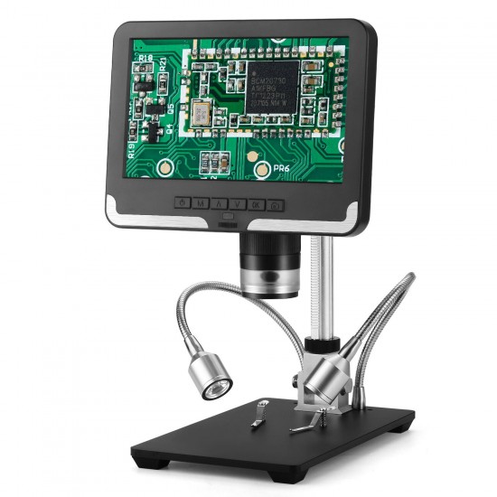 AD206 1080P 3D Digital Microscope Soldering Microscope for Phone Repairing SMD / SMT