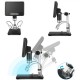 AD207 7 inch 3D Digital Microscope Soldering Tool for Phone/PCB/SMD Repair with Image Rotate Function AD207 7 inch 3D Digital Microscope Soldering Tool for Phone/PCB/SMD Repair with Image Rotate Function