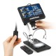 AD207 7 inch 3D Digital Microscope Soldering Tool for Phone/PCB/SMD Repair with Image Rotate Function AD207 7 inch 3D Digital Microscope Soldering Tool for Phone/PCB/SMD Repair with Image Rotate Function