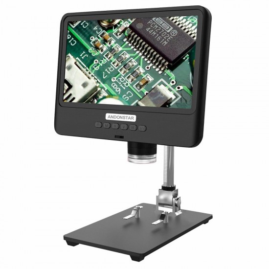 AD208 8.5 Inch 5X-1200X Digital Microscope Adjustable 1280*800 LCD Display Microscope 1080P Scope Soldering Tool for Mobile Phone Repair PCB Welding SMT AD208 8.5 Inch 5X-1200X Digital Microscope Adjustable 1280*800 LCD Display Microscope 1080P Scope Soldering Tool for Mobile Phone Repair PCB Welding SMT