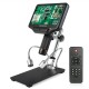 AD407 3D HDMI Digital Microscope 7 '' Screen Electronic Soldering Microscope for Phone Repair with Adjustable Stand AD407 3D HDMI Digital Microscope 7 '' Screen Electronic Soldering Microscope for Phone Repair with Adjustable Stand