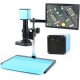 Autofocus HDMI TF Video Auto Focus Industry Microscope Camera + 180X C-Mount Lens+Stand+144 LED Ring Light+10.1'' LCD Autofocus HDMI TF Video Auto Focus Industry Microscope Camera + 180X C-Mount Lens+Stand+144 LED Ring Light+10.1'' LCD