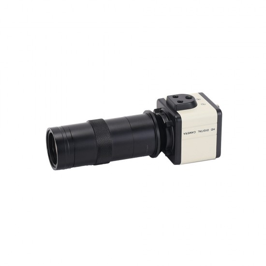 BNC Microscope Camera 700TVL Industrial Microscope Camera+130X C Mount Lens 56 LED Ring Light Lamp for BGA PCB Repair