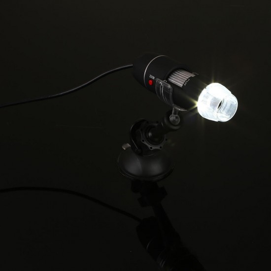 New USB 8 LED 500X 2MP Digital Microscope Endoscope Magnifier Video Camera with Suction Cup Stand New USB 8 LED 500X 2MP Digital Microscope Endoscope Magnifier Video Camera with Suction Cup Stand