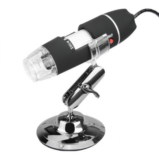 USB 8 LED 50X-500X 2MP Digital Microscope Borescope Magnifier Video Camera USB 8 LED 50X-500X 2MP Digital Microscope Borescope Magnifier Video Camera