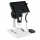 DM3 Pro 1000X 4.3 inch 1080P Remote Control Portable Digital Microscope Magnifier Camera With 8LED Lights Plastic Base DM3 Pro 1000X 4.3 inch 1080P Remote Control Portable Digital Microscope Magnifier Camera With 8LED Lights Plastic Base