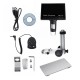 DM3 Pro 1000X 4.3 inch 1080P Remote Control Portable Digital Microscope Magnifier Camera With 8LED Lights Metal Base DM3 Pro 1000X 4.3 inch 1080P Remote Control Portable Digital Microscope Magnifier Camera With 8LED Lights Metal Base