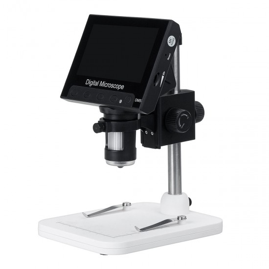 DM5 1000X 4.3 inch 1080P Digital USB Microscope Magnifier Camera With 8LED Lights and Stand