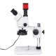 3.5-45X 13MP Stereo Soldering Microscope Stand Lens Digital Camera for Repair Mobile Phone Tools Kits