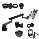 Excellent 3.5X-90X Stereo Zoom Microscope On Articulated Arm with Clamp Excellent 3.5X-90X Stereo Zoom Microscope On Articulated Arm with Clamp