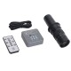 FHD 48MP HDMI USB Industrial Electronic Digital Video Microscope Camera 180X C Mount Lens for Phone PCB Soldering FHD 48MP HDMI USB Industrial Electronic Digital Video Microscope Camera 180X C Mount Lens for Phone PCB Soldering