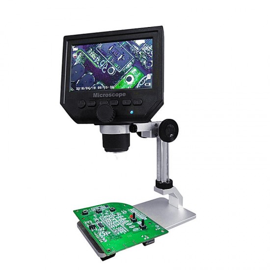 G600 Digital 1-600X 3.6MP 4.3inch HD LCD Display Microscope Continuous Magnifier Upgrade Version