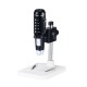 H1 1000X Digital 5MP HD 1080P Adjustable Lumen 8LED Light Microscope Camera Magnifier with Base Stand US Plug Support Mouse