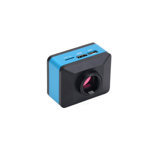 12MP 1080P 4K CMOS UHD Digital Electronic Digital Industrial C mount Video Microscope Camera For Phone Repair Teaching Demonstrat