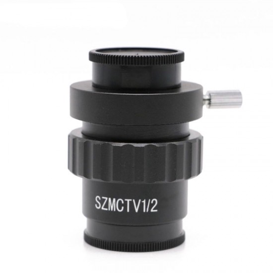 1X 0.5X 0.3X C-mount Lens 1 1/2 1/3 CTV Adapter For SZM Stereo Microscope Camera Accessories CCD Mounting Adapter