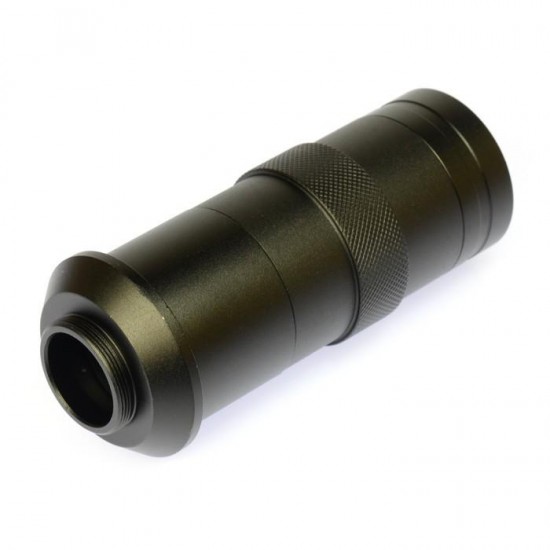 2.0MP VGA Digital Industrial Microscope Camera 100X Zoom C-mount Lens 7'' LCD Monitor 144 LED Adjustable Light