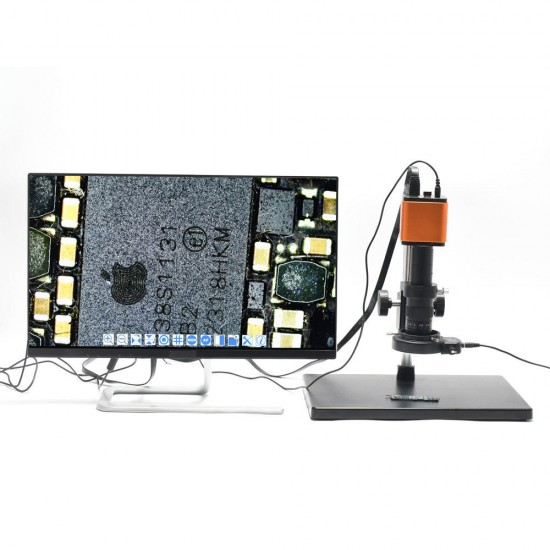 2MP Auto-focus Microscope HDMI WIFI Camera Sensor IMX185 1080P 60FPS Digital Industrial Camera for PCB THT Soldering