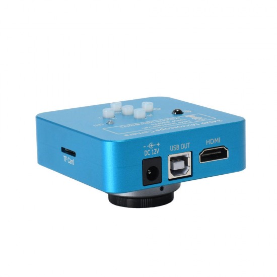 34MP 2K 1080P 60FPS HDMI USB Digital Microscope with 0.5X C-Mount Adapter 34MP 2K 1080P 60FPS HDMI USB Digital Microscope with 0.5X C-Mount Adapter