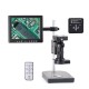 34mp Industrial Microscope Camera Kit HDMI USB 100X C-mount Zoom Lens 60 LED Light with 8'' HD LCD Screen For Mobile PCB Repair 34mp Industrial Microscope Camera Kit HDMI USB 100X C-mount Zoom Lens 60 LED Light with 8'' HD LCD Screen For Mobile PCB Repair