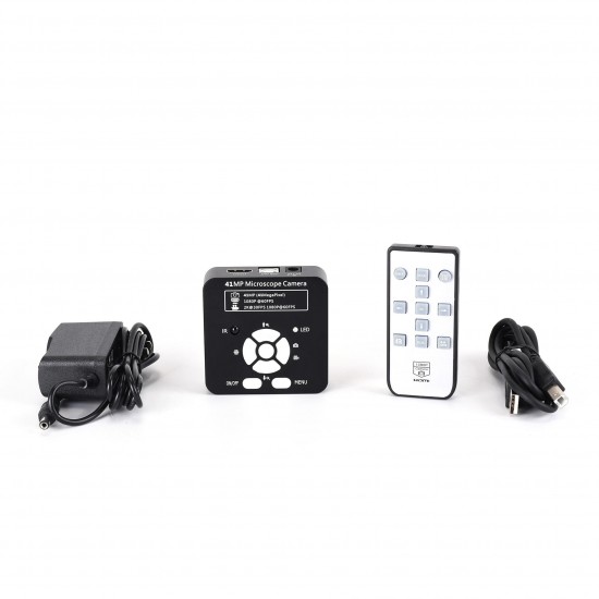 41MP HDMI 1080P 180X HD USB Digital Industry Video Inspection Microscope Camera Set TF Card Video Recorder for Mobile Phone PCB Repair 41MP HDMI 1080P 180X HD USB Digital Industry Video Inspection Microscope Camera Set TF Card Video Recorder for Mobile Phone PCB Repair