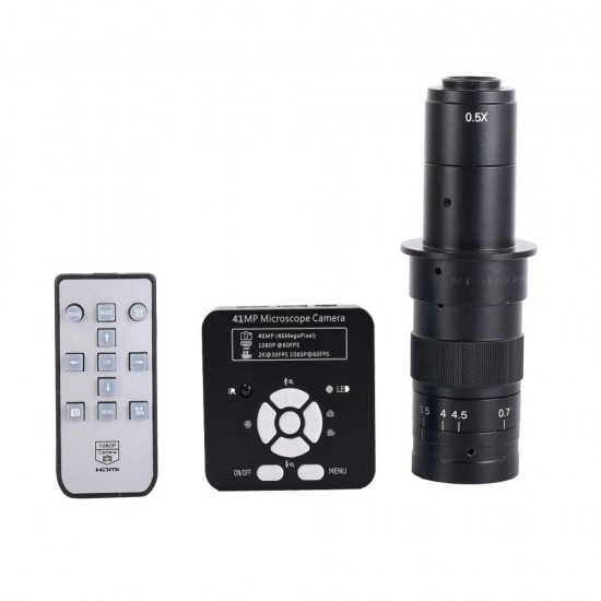 41MP HDMI 1080P 180X HD USB Digital Industry Video Inspection Microscope Camera Set TF Card Video Recorder for Mobile Phone PCB Repair 41MP HDMI 1080P 180X HD USB Digital Industry Video Inspection Microscope Camera Set TF Card Video Recorder for Mobile Phone PCB Repair