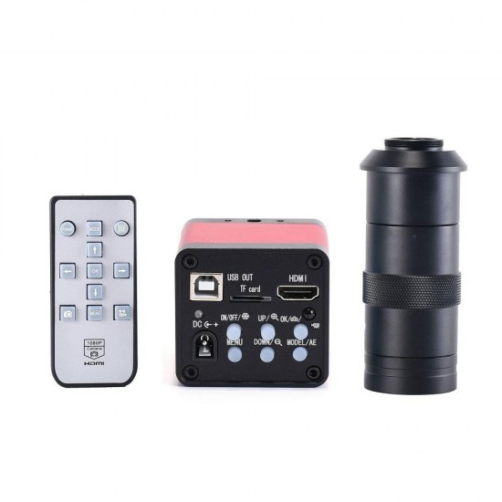 48 MP 1080P 100X Microscope Camera with HDMI USB2.0 Two Output 48 MP 1080P 100X Microscope Camera with HDMI USB2.0 Two Output