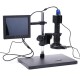 720P 1080P VGA Industrial Digital Video Microscope Camera + 180X C mount Lens + 56 LED Ring Light + Stand For PCB Repair 720P 1080P VGA Industrial Digital Video Microscope Camera + 180X C mount Lens + 56 LED Ring Light + Stand For PCB Repair