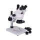 7X-45X Stereo Microscope Visual + 56 LED Light + WF10X20 Eyepiece + C Adapter for LAB PCB