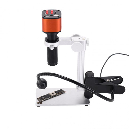 Full HD 24MP 1080P 60FPS Industry Video Microscope Camera HDMI USB Output Magnifier TF Storage Chip Phone Repair Full HD 24MP 1080P 60FPS Industry Video Microscope Camera HDMI USB Output Magnifier TF Storage Chip Phone Repair