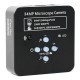 Full Set 34MP 2KIndustrial Microscope Camera HDMI USB Outputs 100X C-mount Lens 60 LED Light Video Recorder For PCB Soldering Full Set 34MP 2KIndustrial Microscope Camera HDMI USB Outputs 100X C-mount Lens 60 LED Light Video Recorder For PCB Soldering