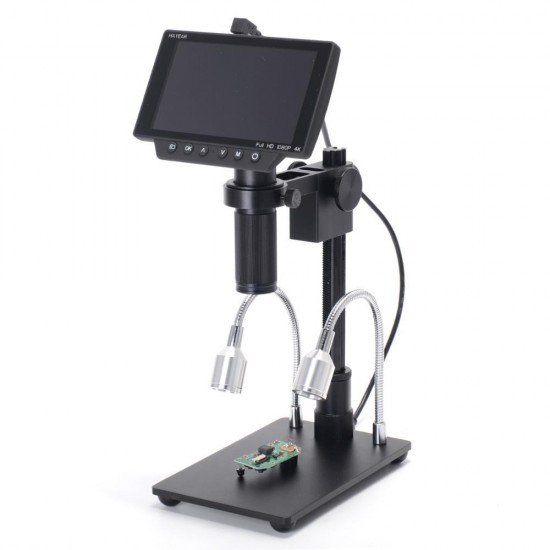 HY-1070 5 Inch Screen 16MP 4K 1080P 60FPS USB & WIFI Digital Industry Microscope Camera HY-1070 5 Inch Screen 16MP 4K 1080P 60FPS USB & WIFI Digital Industry Microscope Camera