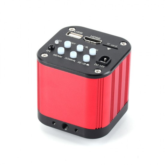 IMX377 4K Sensor HD 1080P C-Mount Digital Video Industrial Microscope Camera For Phone PCB Repair