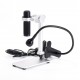 MINI Microscope 16MP 130X 4.5X Zoom USB Industrial Electronic Digital Video Soldering Microscope Camera Magnifier Set for Phone PCBTHT Reparing with LED Light and Stand MINI Microscope 16MP 130X 4.5X Zoom USB Industrial Electronic Digital Video Soldering Microscope Camera Magnifier Set for Phone PCBTHT Reparing with LED Light and Stand