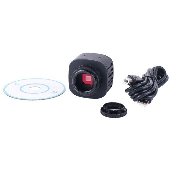 Professional HD 12MP 1080p 30fps SONY Sensor C-mount Digital Video USB Industrial Soldering Microscope Camera