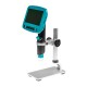 HD 5 .0MP 800X Portable USB Digital LCD Microscope 4.3 Inch LCD Screen+Aluminum Alloy Stand