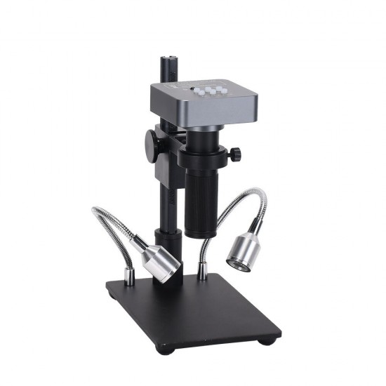 HDMI USB1080P 48mp Digital Electronic Video Microscope Camera 120X C-mount Lens Phone PCB Soldering Repair Industrial Work Set