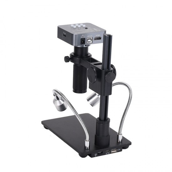 HDMI USB1080P 48mp Digital Electronic Video Microscope Camera 120X C-mount Lens Phone PCB Soldering Repair Industrial Work Set HDMI USB1080P 48mp Digital Electronic Video Microscope Camera 120X C-mount Lens Phone PCB Soldering Repair Industrial Work Set
