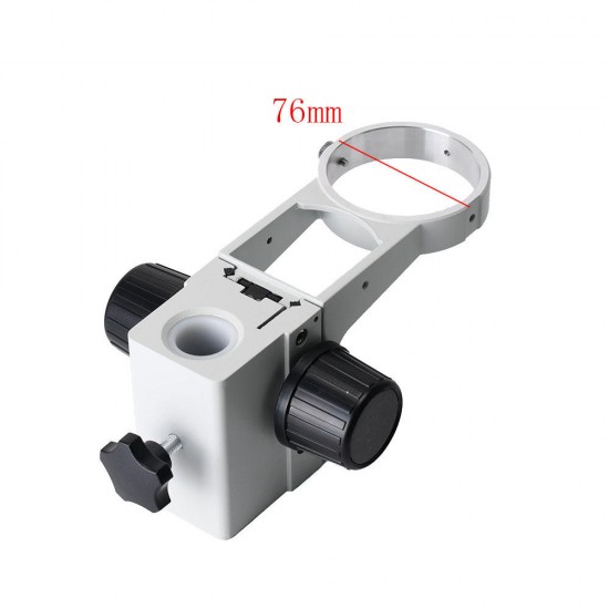 Industrial Camera Stand 76MM Standard Size Up And Down Adjustable Binocular Stereoscopic Microscope Laboratory Equipment Test Microscope Holder