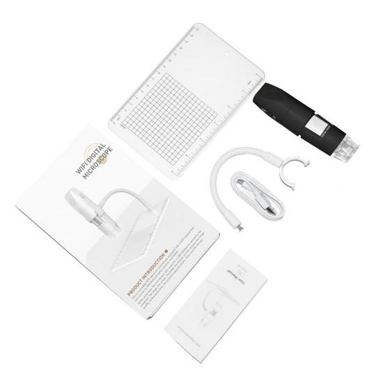 Inskam316 Portable HD 1080P 1000x WiFi Digital Microscope with Snake Tube Bracket Angle and Height Adjustable Support PC/WiFi Model Switch USB Microscope For IOS Android PC Inskam316 Portable HD 1080P 1000x WiFi Digital Microscope with Snake Tube Bracket Angle and Height Adjustable Support PC/WiFi Model Switch USB Microscope For IOS Android PC