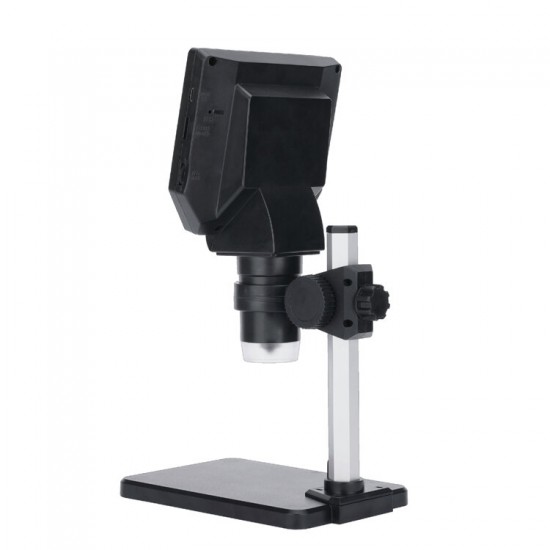 G1000 Portable Digital Microscope 4.3'' Electronic HD Video Microscopes 1-1000X HD 8MP Borescope Magnifier Camera