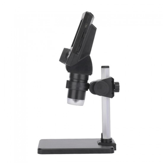 G1000 Portable Digital Microscope 4.3'' Electronic HD Video Microscopes 1-1000X HD 8MP Borescope Magnifier Camera