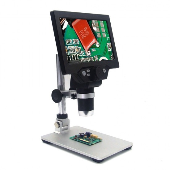 G1200 Digital Microscope 12MP 7 Inch Large Color Screen Large Base LCD Display 1-1200X Continuous G1200 Digital Microscope 12MP 7 Inch Large Color Screen Large Base LCD Display 1-1200X Continuous