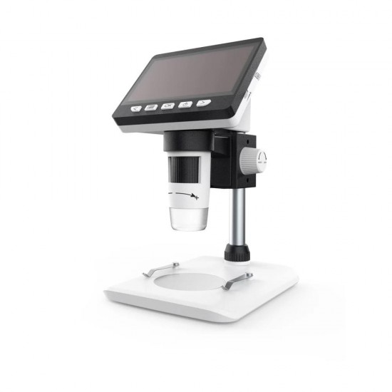 G700 4.3 Inches HD 1080P Portable Desktop LCD Digital Microscope Support 10 Languages 8 Adjustable High Brightness LED With Adjustable Bracket Picture Capture Video Recording G700 4.3 Inches HD 1080P Portable Desktop LCD Digital Microscope Support 10 Languages 8 Adjustable High Brightness LED With Adjustable Bracket Picture Capture Video Recording