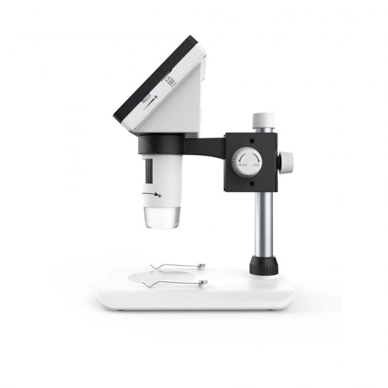 G700 4.3 Inches HD 1080P Portable Desktop LCD Digital Microscope Support 10 Languages 8 Adjustable High Brightness LED With Adjustable Bracket Picture Capture Video Recording G700 4.3 Inches HD 1080P Portable Desktop LCD Digital Microscope Support 10 Languages 8 Adjustable High Brightness LED With Adjustable Bracket Picture Capture Video Recording