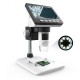 G700 4.3 Inches HD 1080P Portable Desktop LCD Digital Microscope Support 10 Languages 8 Adjustable High Brightness LED With Adjustable Bracket Picture Capture Video Recording G700 4.3 Inches HD 1080P Portable Desktop LCD Digital Microscope Support 10 Languages 8 Adjustable High Brightness LED With Adjustable Bracket Picture Capture Video Recording