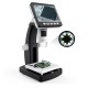 G710 1000X 4.3 inches HD 1080P Portable Desktop LCD Digital Microscope 2048*1536 Resolution Object Stage Height Adjustable Support 10 Languages 8 Adjustable High Brightness LED G710 1000X 4.3 inches HD 1080P Portable Desktop LCD Digital Microscope 2048*1536 Resolution Object Stage Height Adjustable Support 10 Languages 8 Adjustable High Brightness LED