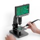 2000X Dual Lens Digital Microscope 7-inch HD IPS Large Screen Multiple Lens for Circuit/Cells Observation Up & Down Light Source Support Computer Viewing 2000X Dual Lens Digital Microscope 7-inch HD IPS Large Screen Multiple Lens for Circuit/Cells Observation Up & Down Light Source Support Computer Viewing