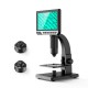 2000X Dual Lens Digital Microscope 7-inch HD IPS Large Screen Multiple Lens for Circuit/Cells Observation Up & Down Light Source Support Computer Viewing 2000X Dual Lens Digital Microscope 7-inch HD IPS Large Screen Multiple Lens for Circuit/Cells Observation Up & Down Light Source Support Computer Viewing