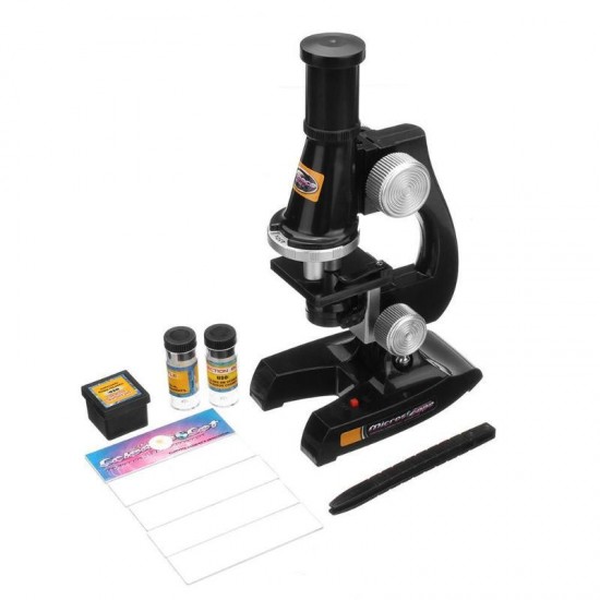 Microscope Kit Lab 100X 200X 450X Home School Science Educational Toy Gift Refined Biological Microscope for Kids Microscope Kit Lab 100X 200X 450X Home School Science Educational Toy Gift Refined Biological Microscope for Kids