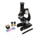 Microscope Kit Lab 100X 200X 450X Home School Science Educational Toy Gift Refined Biological Microscope for Kids Microscope Kit Lab 100X 200X 450X Home School Science Educational Toy Gift Refined Biological Microscope for Kids
